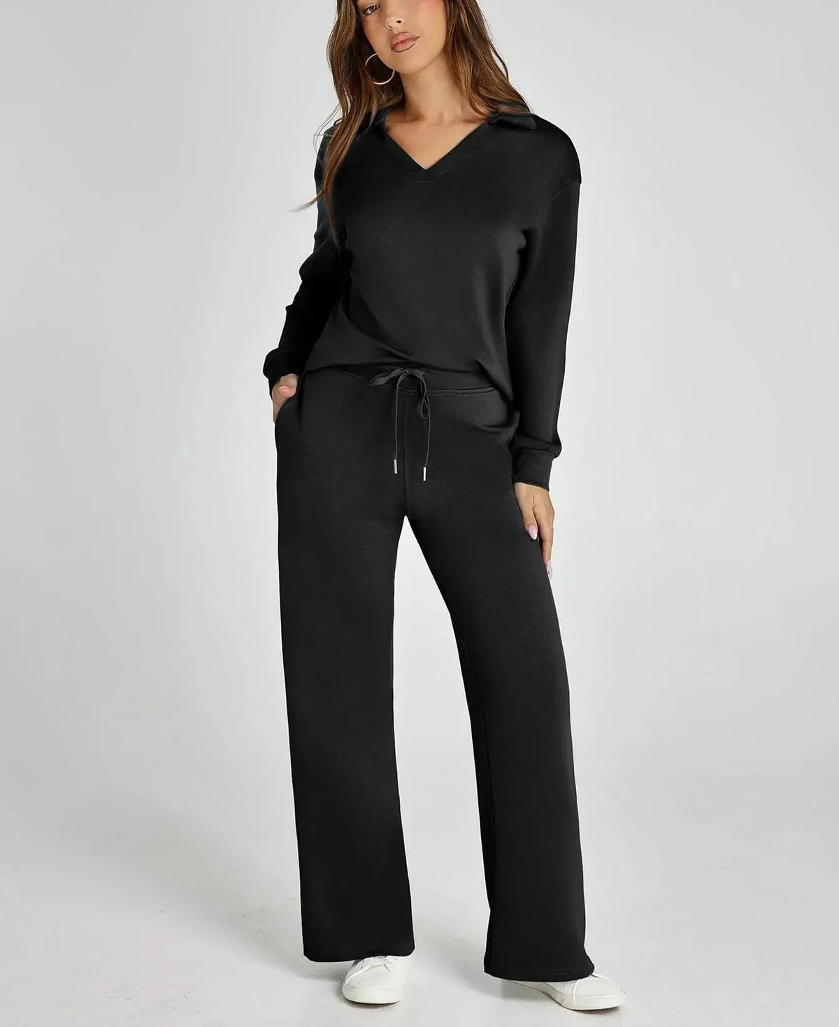 ⏰49% OFF✨Women's 2 Piece Sets Outfits Casual Long Sleeve Sweatsuits Sets