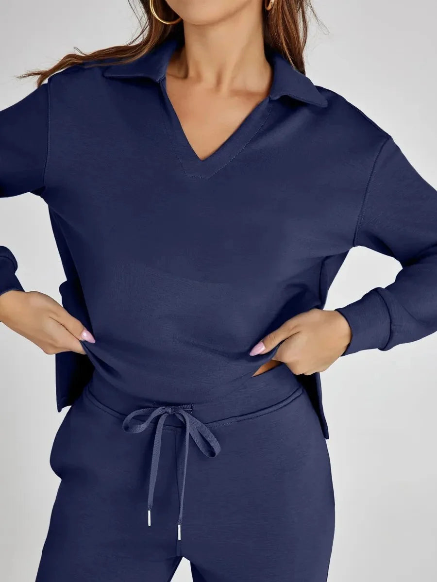 ⏰49% OFF✨Women's 2 Piece Sets Outfits Casual Long Sleeve Sweatsuits Sets