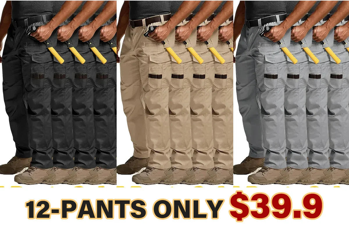 Unisex Multi-pocket Work Pants