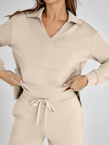 ⏰49% OFF✨Women's 2 Piece Sets Outfits Casual Long Sleeve Sweatsuits Sets