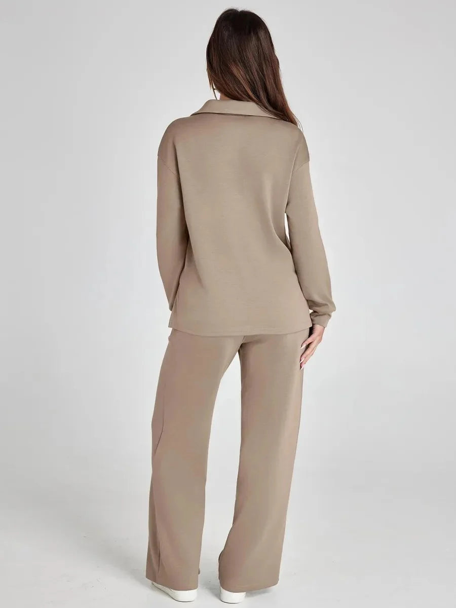 ⏰49% OFF✨Women's 2 Piece Sets Outfits Casual Long Sleeve Sweatsuits Sets