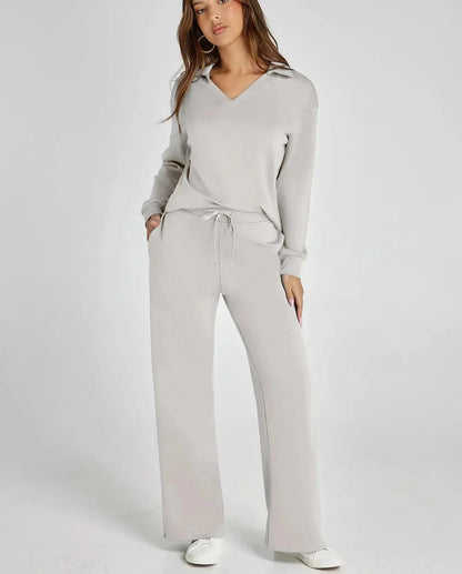 ⏰49% OFF✨Women's 2 Piece Sets Outfits Casual Long Sleeve Sweatsuits Sets