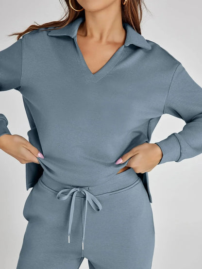 ⏰49% OFF✨Women's 2 Piece Sets Outfits Casual Long Sleeve Sweatsuits Sets