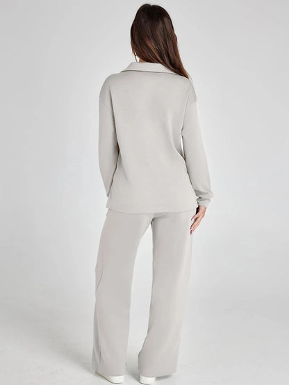 ⏰49% OFF✨Women's 2 Piece Sets Outfits Casual Long Sleeve Sweatsuits Sets