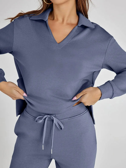 ⏰49% OFF✨Women's 2 Piece Sets Outfits Casual Long Sleeve Sweatsuits Sets